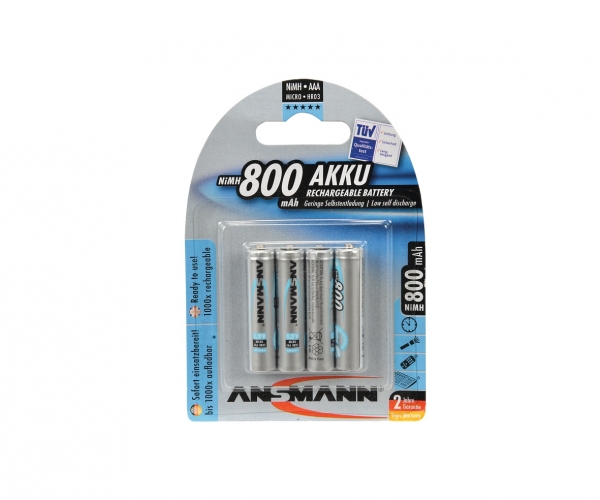 Akku Set Micro/AAA 1,2V/800mAh (4)