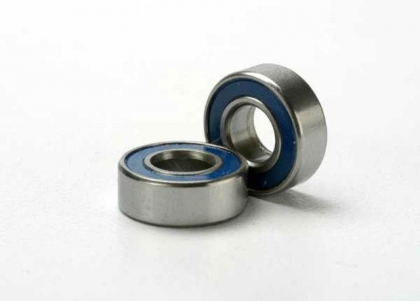 Kugellager 5x11x4mm mit Gummidichtung blau (2)