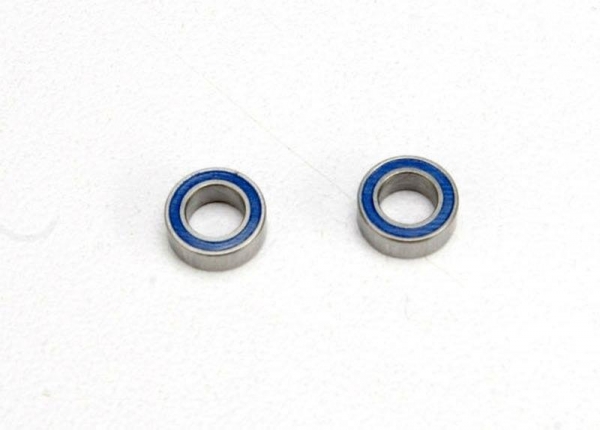 Kugellager 4x7x2.5mm mit Gummidichtung blau (2)