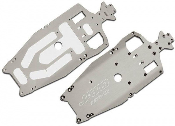 Renn-Chassis 7075-T6 Alu 3mm