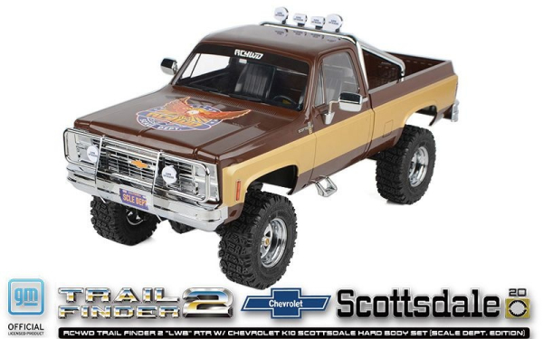 Trail Finder 2 LWB RTR mit Chevrolet K10 Scottsdale HardBody RC4WD (Scale Dept. Edition)