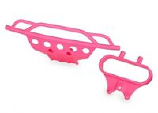 Bumper mit Halter vorne pink