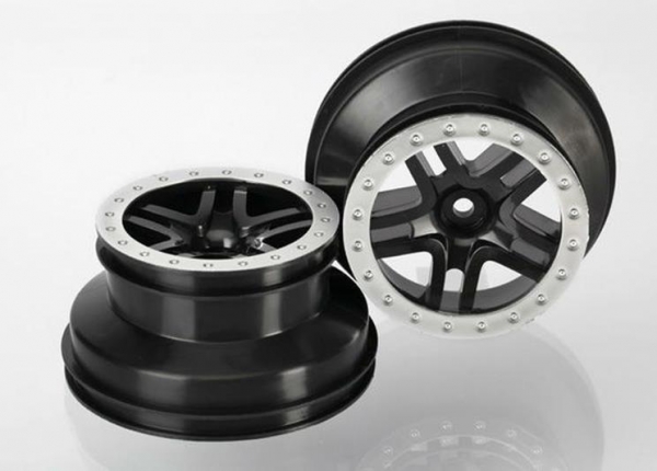 SCT 2.2/3.0 Felgen schwarz/satin-chrom vorne (2)