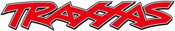 TRAXXAS 8' RED VINYL STICKER T