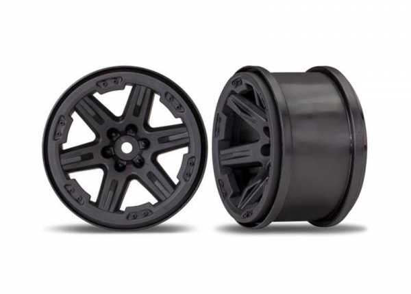 Felgen, Rustler 4X4 2.8 schwarz (2)