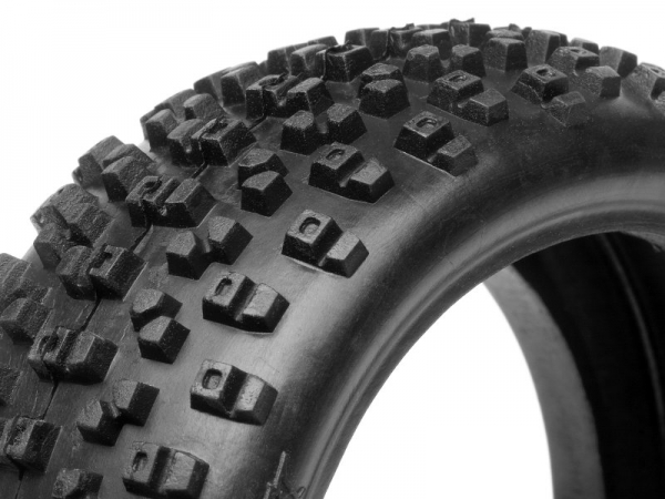 Proto Tire (Red/ 1/8 Buggy)