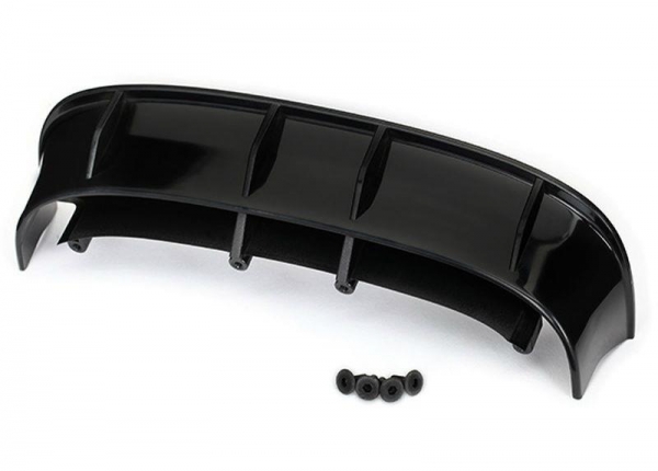 Wing, Ford Fiesta ST Rally (black)/ hardware