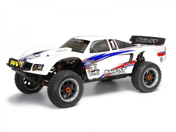 Baja 5T-1 Truck Clear Body (Trimmed)