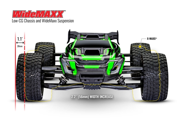 TRAXXAS XRT 4x4 VXL blau 1/7 Race-Truck RTR