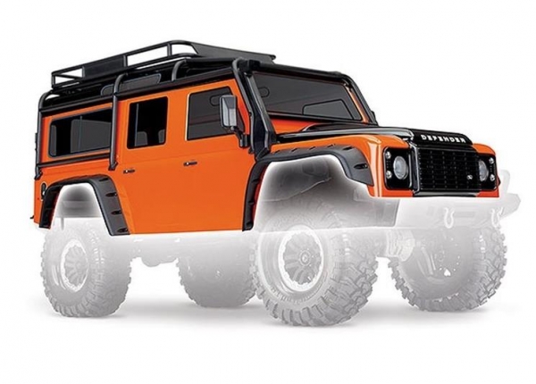 Karosserie LR Defender Adventure-Edition orange/schwarz