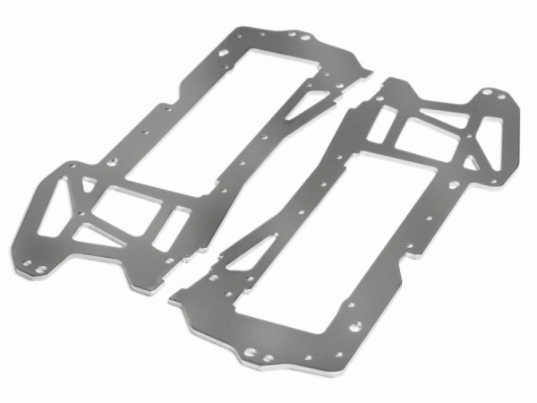 Chassis (2.5mm/Silber/E-Savage)