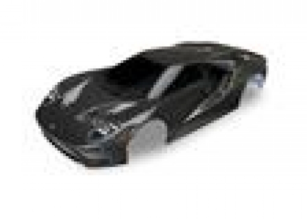 Karosserie Ford GT, schwarz (lackiert + Aufkleber)