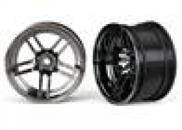 Felge, 1.9' Split-Spoke Chrome-schwarz extrabreit hinten (2)