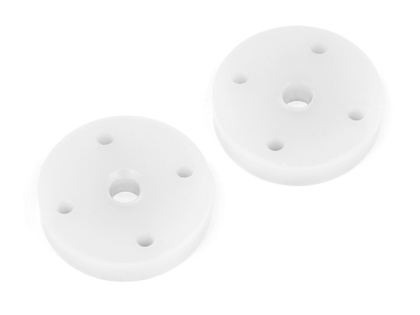 Precision Piston 1.5X4 Holes (White/2Pcs)