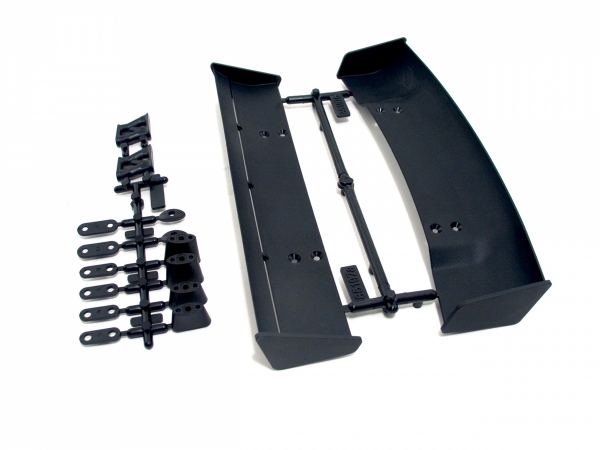 Molded Wing Set (2 Types/1/10 Scale/Black)