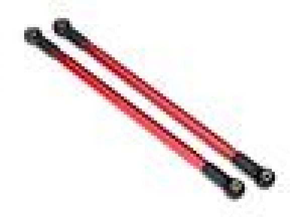 Aufhängungs-Link Alu rot hinten oben 10x206mm