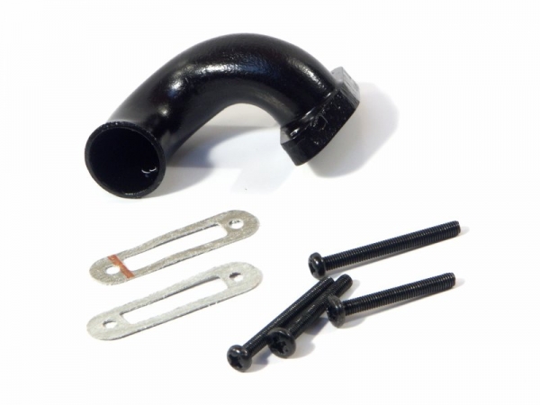 Alu. Exhaust Header 12-15 Engine Black/Nitro 3