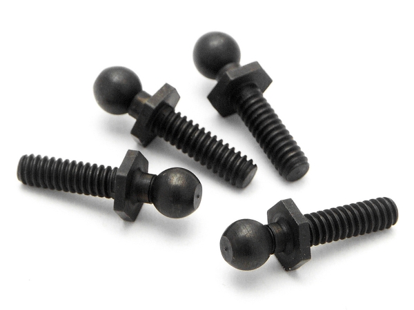 Ball 4.3X20Mm (4-40/Black/4Pcs)