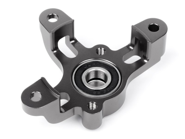 HPI Racing Heavy Duty Aluminum Pinion/Clutch Mount (Gunmetal)