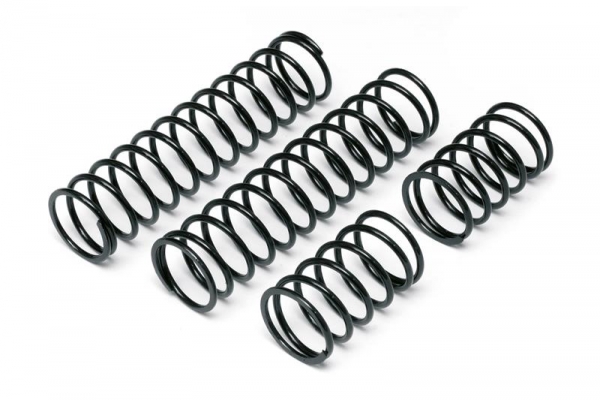 Shock Spring 23X155X2.4Mm 17.5 Coils (Black/2Pcs)