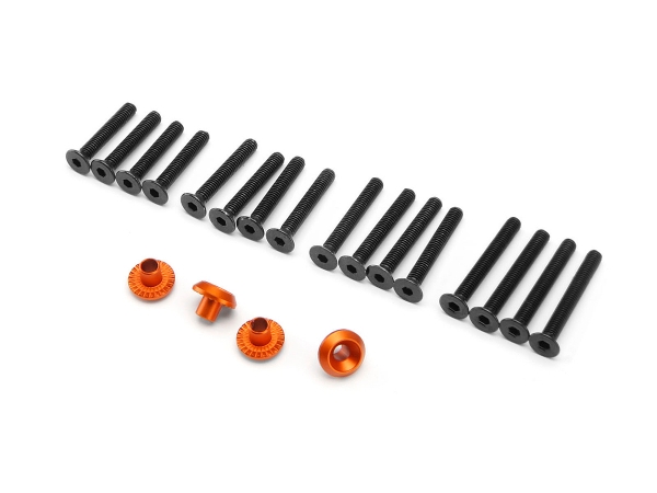 Wheel Washer (Orange/4Pcs)