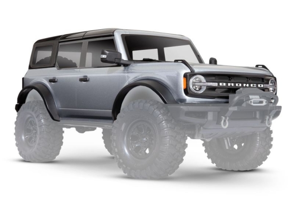 Karosserie 2021 Ford Bronco silber mit Anbauteile