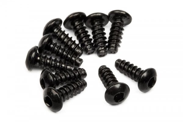 Tp. Button Head Screw M3X8Mm (Hex Socket/10Pcs)