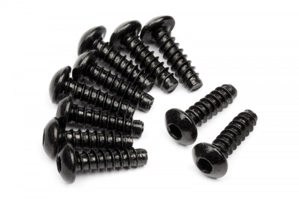 Tp. Button Head Screw M3X10Mm (Hex Socket/10Pcs)