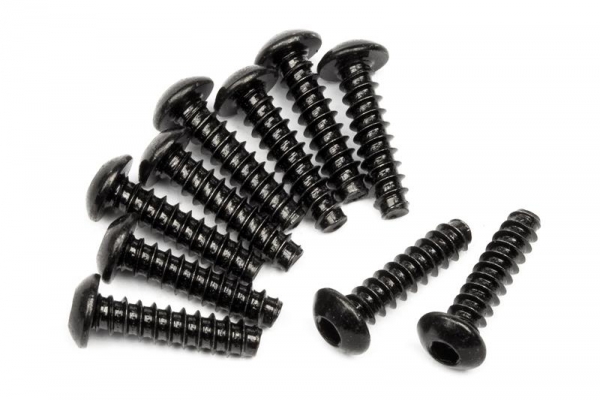 Tp. Button Head Screw M3X12Mm (Hex Socket/10Pcs)