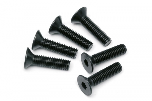 Flat Head Screw M5X20Mm (Hex Socket/6Pcs)