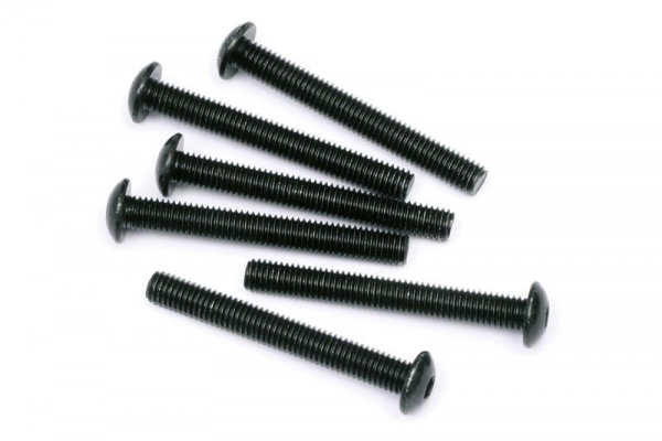 Button Head Screw M5X40Mm (Hex Socket/6Pcs)