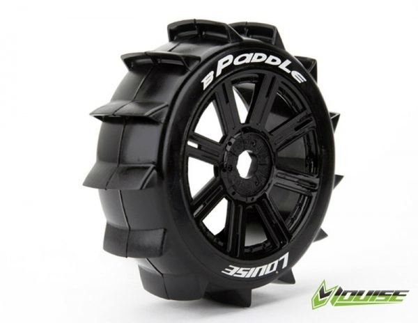 B-PADDLE soft Speichen-Felge schwarz