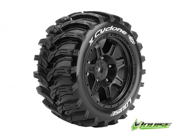 X-CYCLONE Sport-Reifen  Felge schwarz