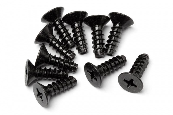 Tp Flat Head Screw M4 X 12Mm (10Pcs)