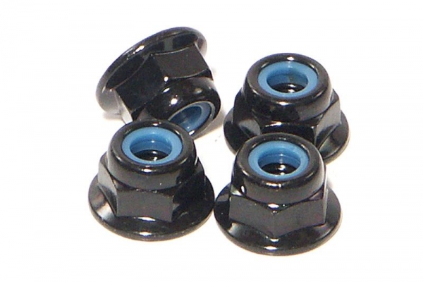 Flange Lock Nut M4 (4 Pcs)