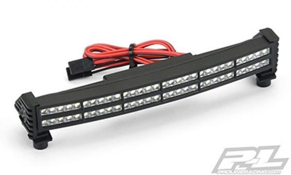 6Zoll Super-Helle LED DoppelreiheLight-Bar-Kit 6-12V gebogen für Rock Crawler, Rock Racers, 1:8 & 1:10 Monstertrucks