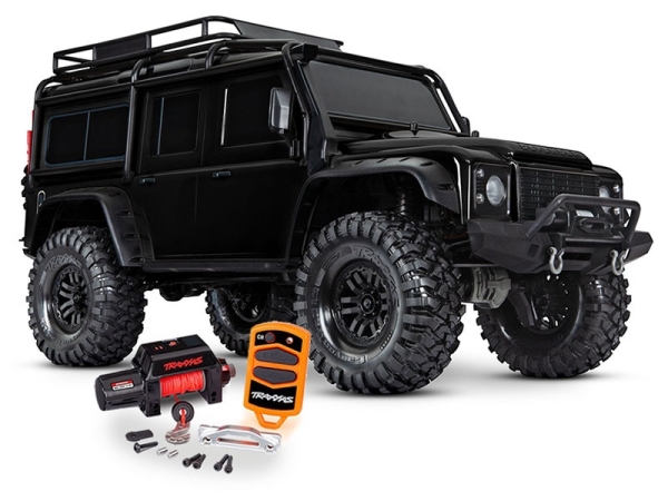 TRAXXAS TRX-4 LR Defender schwarz 1/10 Crawler RTR