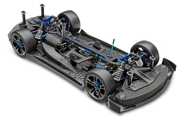 TRAXXAS X0-1 blau-X 1/7 4WD Onroad Supercar RTR