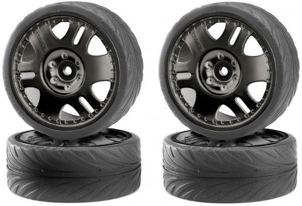 1:10 Big Wheel Set Drift Tires 4 St.