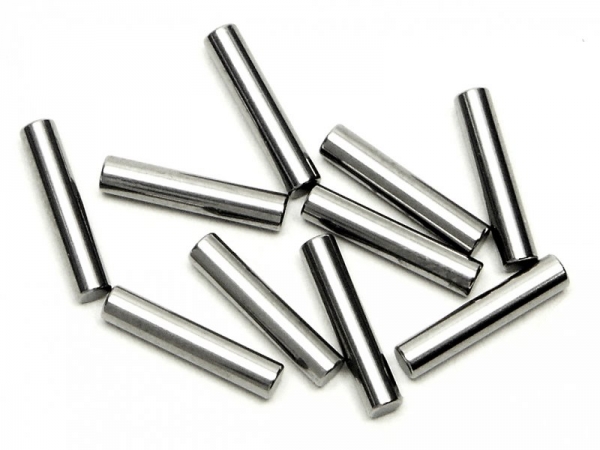 Pin 2 X 10Mm Silver (10 Pcs)