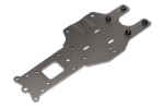 Chassisplatte hinten (Gunmetal/Baja 5B 2.0)