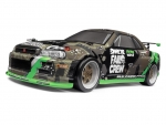 FAIL CREW NISSAN SKYLINE R34 GT-R PRINTED BODY (150MM)