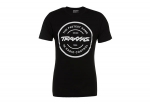T-Shirt schwarz/Logo weiß S