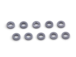 Aluminum Shim 4x1.4x1mm (Gunmetal/10pcs)