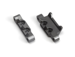 Aluminum Rear Pivot Block Set (Grey)