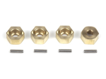 7mm Hex Hub Set (Brass/4pcs)