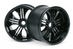 Tremor Wheel Black (115X70Mm 7Inch/2Pcs)