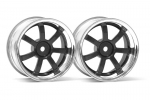 Rays Gram Lights 57S-Pro Chrome/Gunmet 6Mm Offset