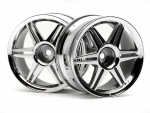 12 Spoke Corsa Wheel Chrome 26Mm (3Mm Offset)