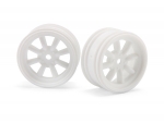 Mx60 8 Spoke Wheel White (0Mm Offset/2Pcs)